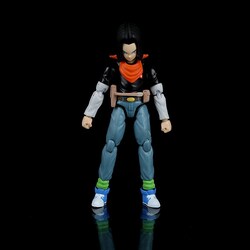 Androide 17 Dragon Stars Poseable Figure Dragon Ball Z Dragon Ball Super