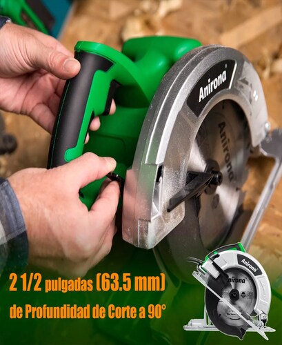 Sierra Circular Anirona 7-1/4'' 1750w 60hz 127v Cs3590 Pro.