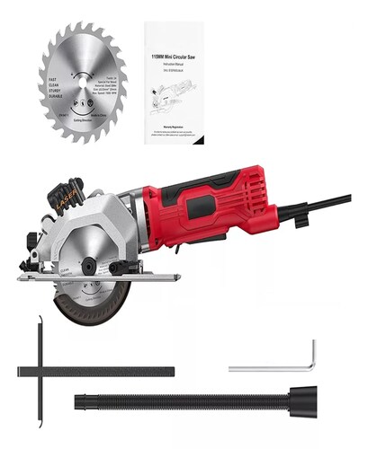 Mini Sierra Circular Eléctrica Para Azulejos Plástico.