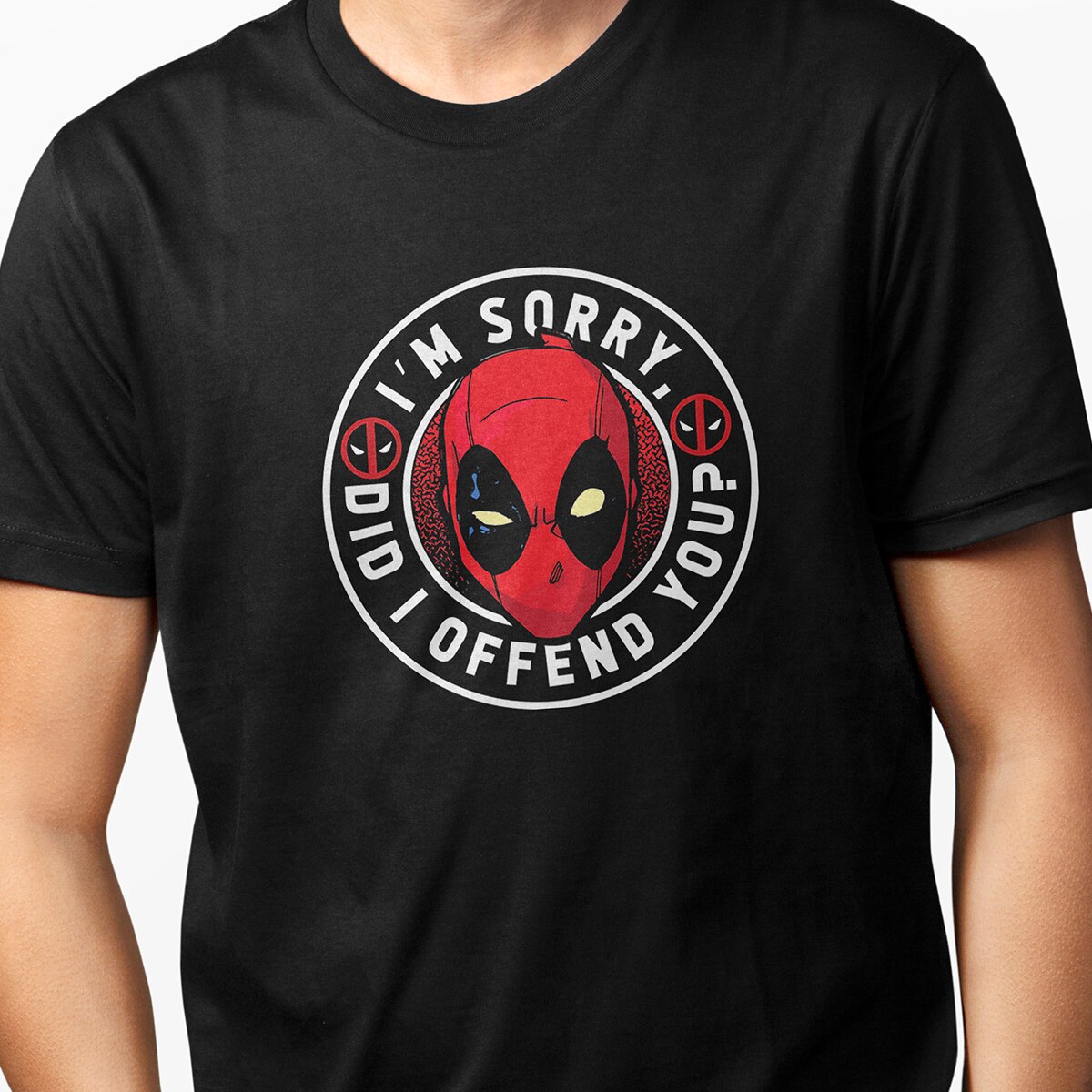 Playera 2025 deadpool hombre