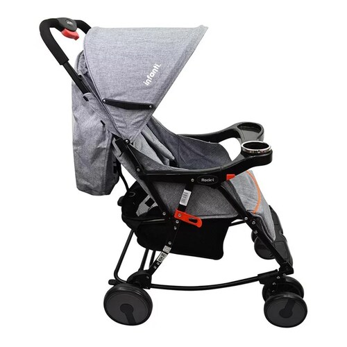 Carriola Mecedora Compacta Infanti Rock-It Gris