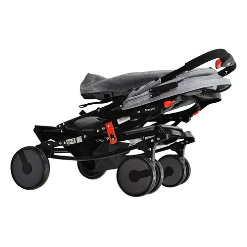 Carriola Mecedora Compacta Infanti Rock-It Gris