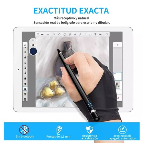 Bolígrafo optico para Tablet Negro