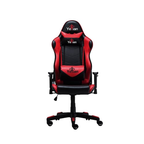 Silla Gamer Yeyian Cadira 1150 Rojo, Reclinable 4D, Ergónomica, Poliuretano, Descansabrazos, Soporta 150 kg
