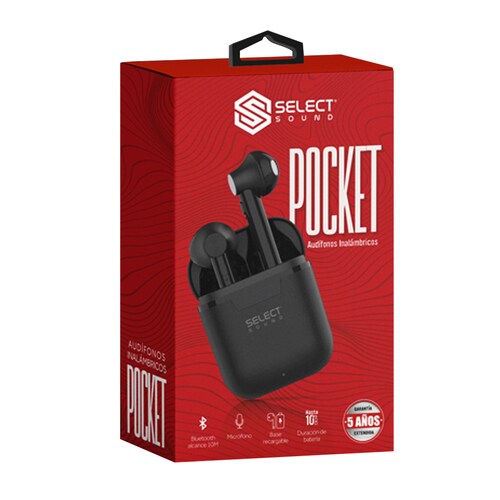 Select Sound Audífonos Inalámbricos Bluetooh Tws Pocket BTH035