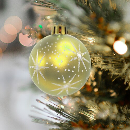 Esferas Navideñas De plástico 30 Piezas 5 Cm
