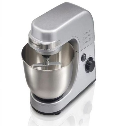 Hamilton Beach Batidora De Pedestal 7 Velocidades 300 W Color Plateado