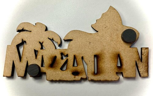 Mazatlan Mexico Imanes Para Refrigerador Souvenirs Recuerdo Turistico Pueblitos Magicos Playas MDF 3 mm
