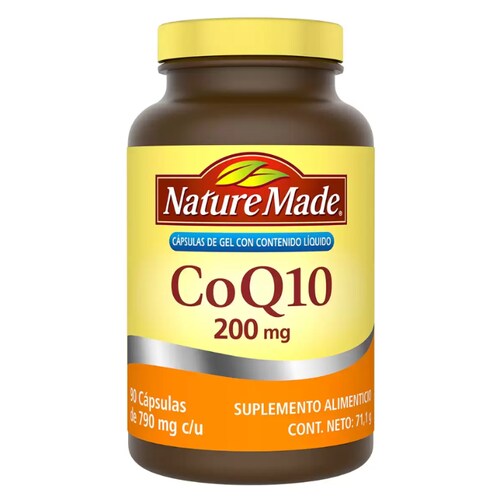 Nature Made CoQ10 200mg 90 cápsulas
