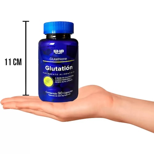 5H8 Glutatión con Cardo Mariano y Ácido Alfa Lipoico 90 Cápsulas