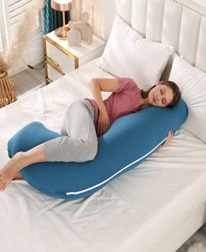 Almohada De Embarazada Lactancia Tipo J,multiusos,lavabl.