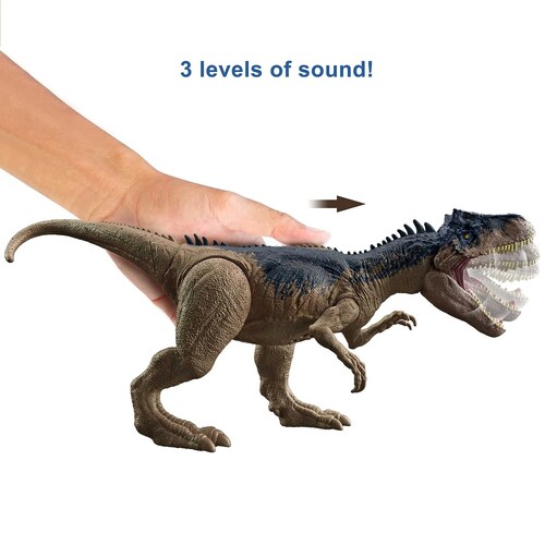 Allosaurus Ruge y Ataca Jurassic World Dino Escape Mattel