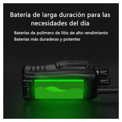 2 radios con manos libres