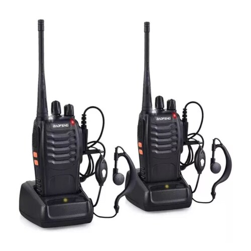 2 radios con manos libres