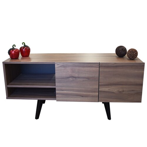  Mueble para TV de 50" Suecia  Minimalista y Elegante Hogare Parota 