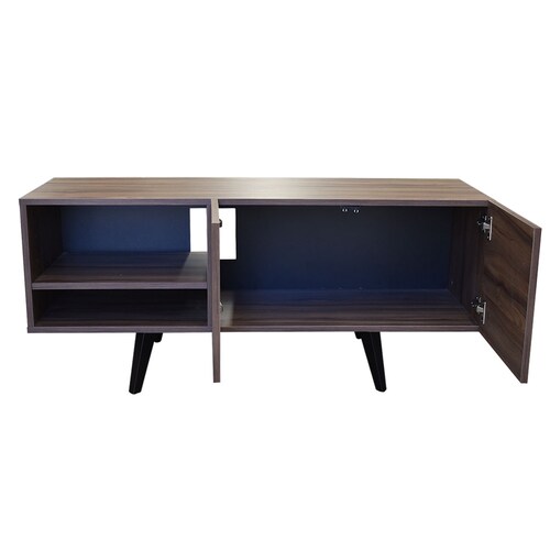  Mueble para TV de 50" Suecia  Minimalista y Elegante Hogare Parota 