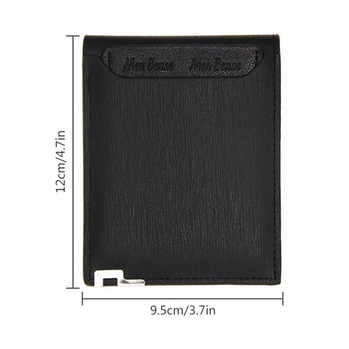 Cartera Hombre con monedero cuero Café