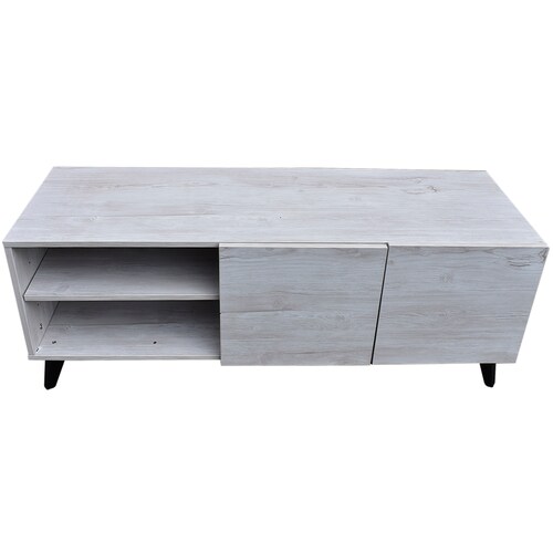  Mueble para TV de 50" Suecia   Minimalista y Practico Hogare Blanco Nordico