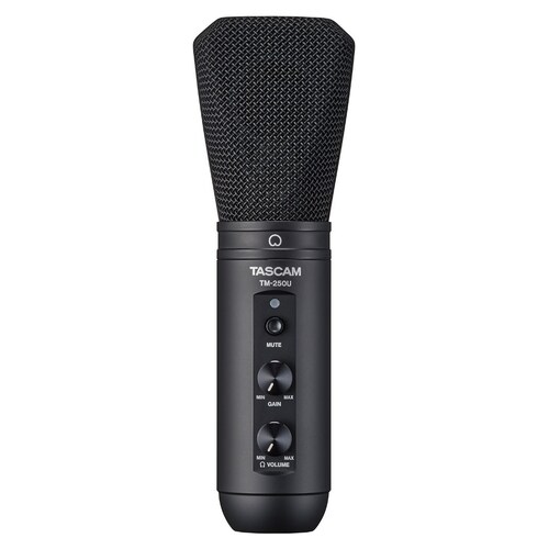 Micrófono para Podcast TASCAM TM-250U Condensador/USB