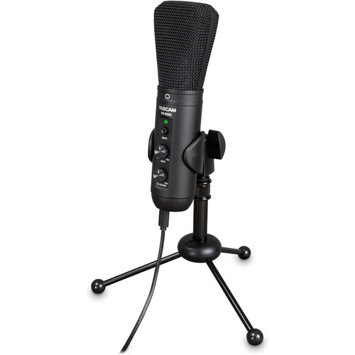 Micrófono para Podcast TASCAM TM-250U Condensador/USB