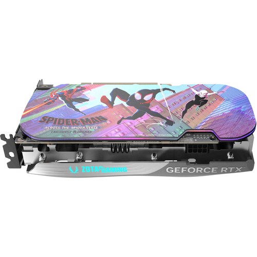 Tarjeta de Video ZOTAC GeForce RTX 4070 Twin Edge OC SPIDER-MAN: Across the Spider-Verse 12GB GDDR6X 