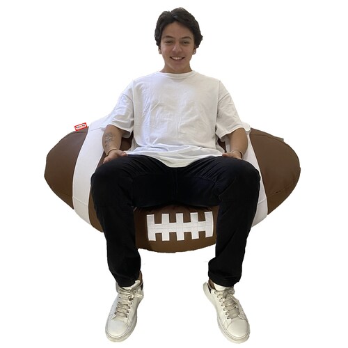Sillón Puff Balón Futbol Americano Mundo Puff.
