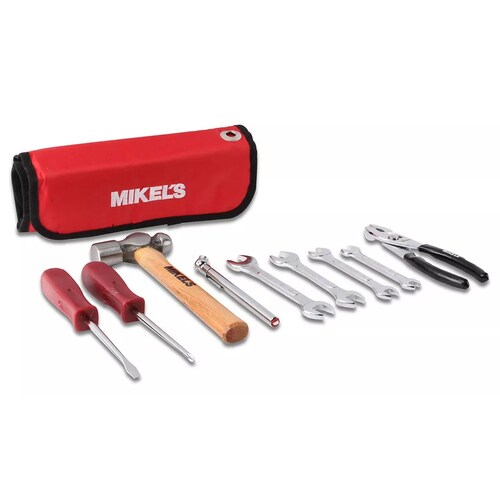 Kit Herramientas Básicas Estuche Tipo Cartera Tela MIKELS