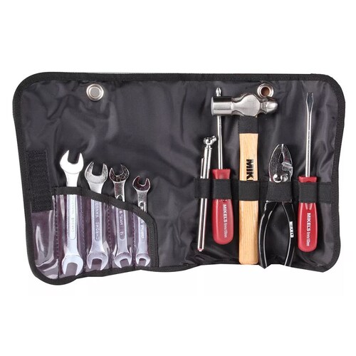 Kit Herramientas Básicas Estuche Tipo Cartera Tela MIKELS