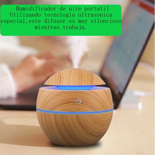 Humidificador Silencioso de alta capacidad, alimentado por USB