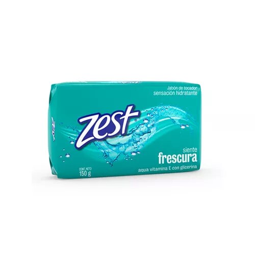 Jabón Corporal Hidratante En Barra Aqua 150 g Zest