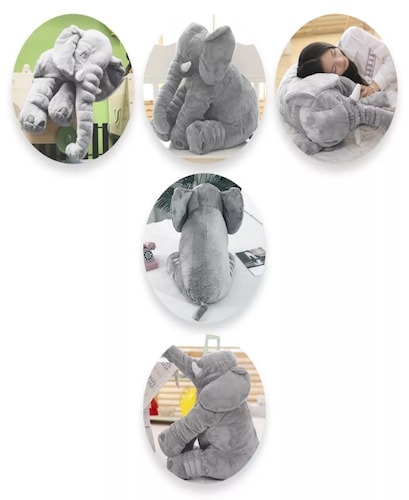 peluches bebes recien nacidos  Elephant plush pillow, Baby plush toys,  Baby plush