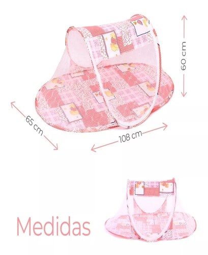 Cuna Moises Plegable Portátil Mosquitero Para Bebe Niños.