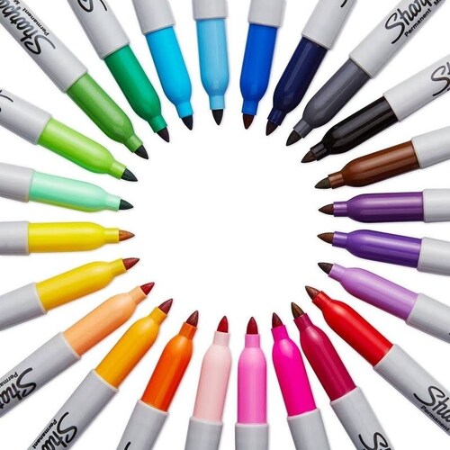 Marcador Permanente Sharpie Colores Surtidos 24 pzas