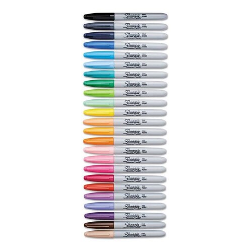 Marcador Permanente Sharpie Colores Surtidos 24 pzas