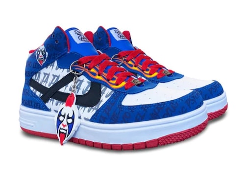 Tenis Panam Bota Meztli Psycho Clown.