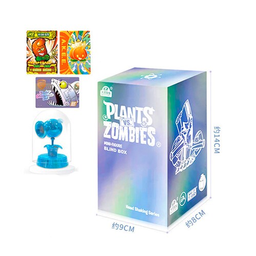 Caja Sorpresa Personajes Plantas Vs Zombies.