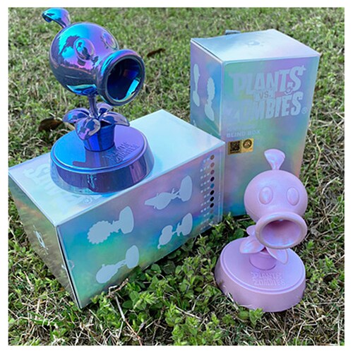 Caja Sorpresa Personajes Plantas Vs Zombies.