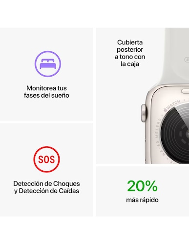 Apple Watch Se 40 mm GPS Blanco Estelar 