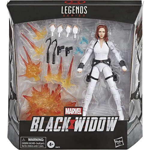 ORIGINAL BLACK WIDOW MARVEL LEGENDS DELUXE FIGURA DE ACCIÓN