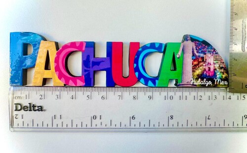 Pachuca Mexico Imanes Para Refrigerador Souvenirs Recuerdo Turistico Pueblitos Magicos Playas MDF 3 mm