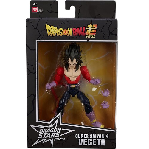 ORIGINAL Vegeta Super Saiyan 4 BANDAI Dragon Stars Wave 13 Dragon Ball GT