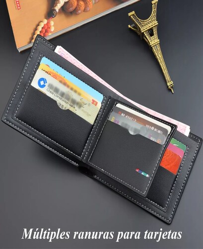 Carteras Para Hombre Caballero Múltiples Tarjetas Para