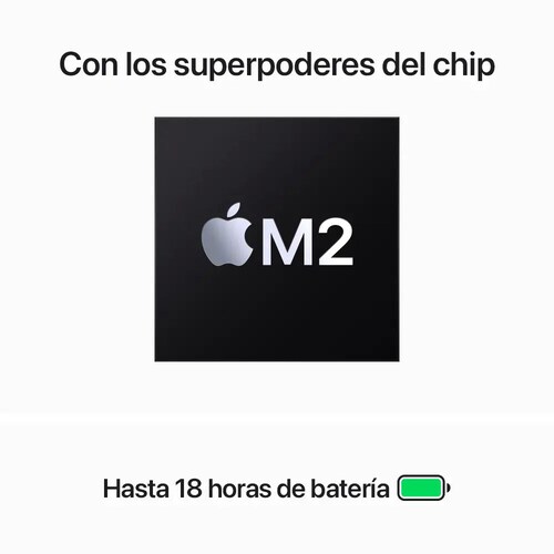 Apple MacBook Air 15 Chip M2 256 Gb Ssd Gris Espacial