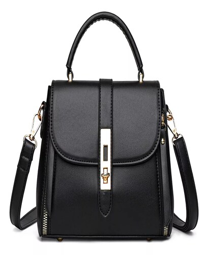 Bolsa Mujer Impermeable Tote Crossbody Bandolera De Pu