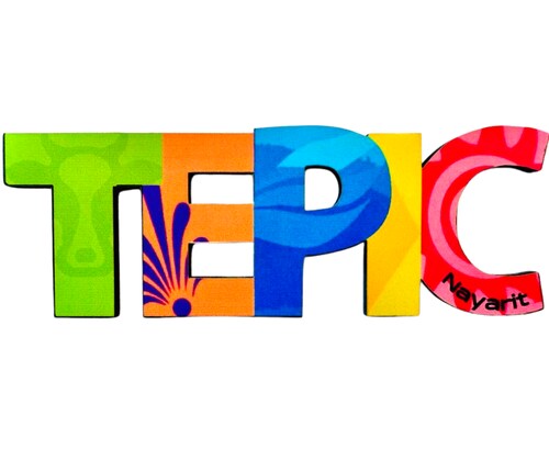 Tepic Nayarit Mexico Imanes Para Refrigerador Souvenirs Recuerdo Turistico Pueblitos Magicos Playas MDF 3 mm