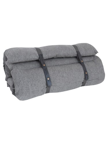AGBOX Cama Colchoneta Enrollable Para Mascota Gris  AG-1025.