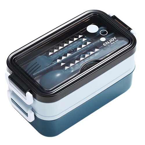 Lonchera Termica Acero Inoxidable Topper Portatil Oficina