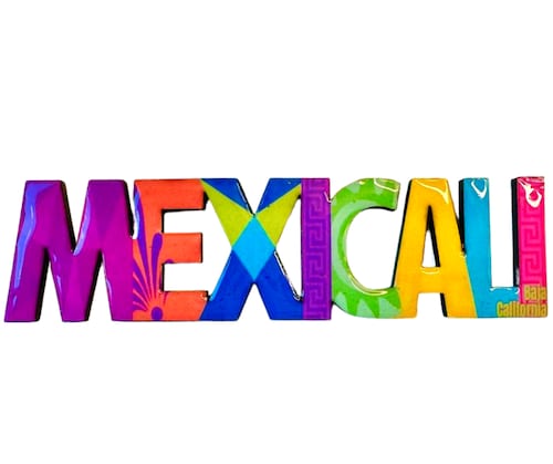 Mexicali Mexico Imanes Para Refrigerador Souvenirs Recuerdo Turistico Pueblitos Magicos Playas MDF 3 mm