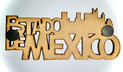 Estado de Mexico Imanes Para Refrigerador Souvenirs Recuerdo Turistico Pueblitos Magicos Playas MDF 3 mm