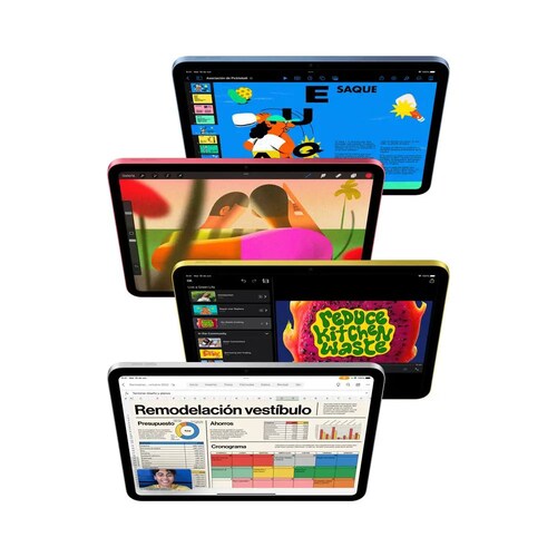Apple iPad 10.9 Pulgadas WiFi 64 Gb Amarillo.